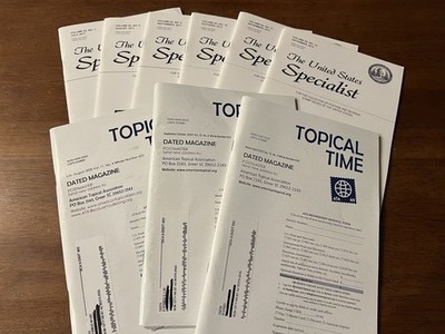 THE UNITED STATES SPECIALIST - VOL. 82. 7-12  2011 Plus 3 Topical Time Pamphlets