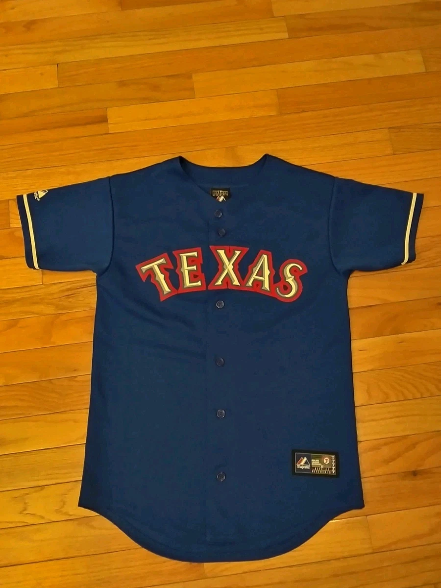 MAJESTIC TEXAS RANGERS YOUTH S JERSEY (B70) 海外 即決 Majestic