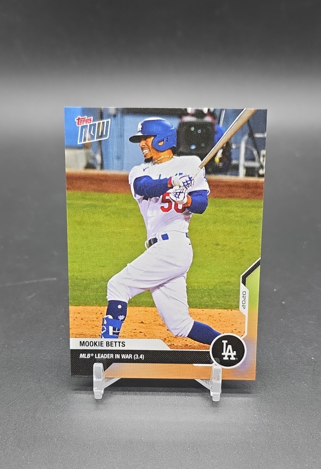 2020 Topps Now - Mookie Betts #323 /477 Los Angeles Dodgers Baseball Card
