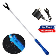 Cattle Prodder Stock Prod Rechargeable 12000V Electric Shock Livestock Cow Pig~