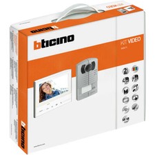 Legrand Bticino 365611 Video Door Entry Kit, Entrance Panel + 7" Colour Monitor
