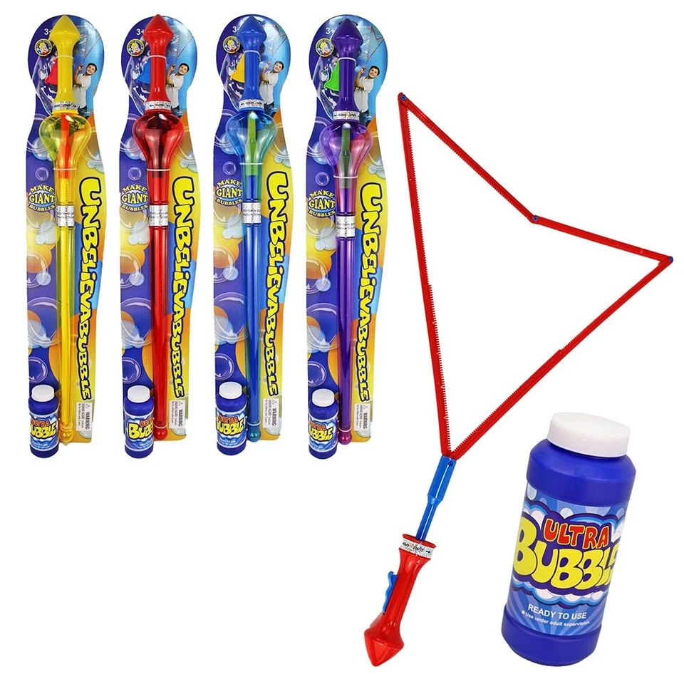 Seifenblasenschwert XXL Kinder - ca 77cm, Seifenblasen Groß, Seifenblasen Kinder