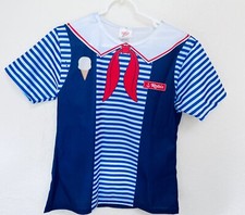    Stranger Things Robin Scoops Ahoy Child Halloween Costume size S    NO HAT   