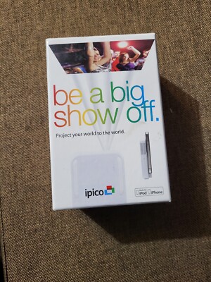 IPICO Hand-Held LED Projector for iPod & iPhone Model PJ205 . Open Box 