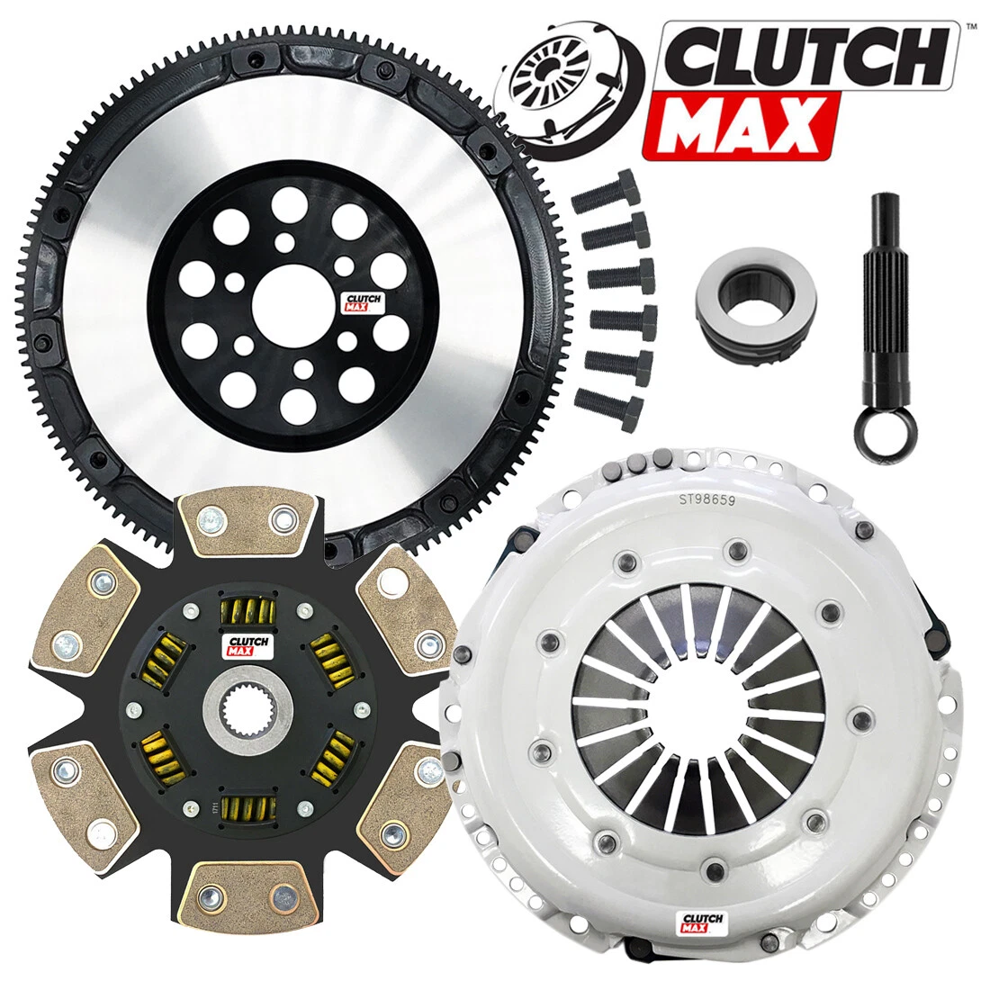 STAGE 3 PERFORMANCE RACE CLUTCH KIT SOLID FLYWHEEL for 97 05 AUDI