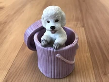 Princeton Gallery Peek-A-Boo Poodle Set in the Playful Pups Series.Perfect Gift!