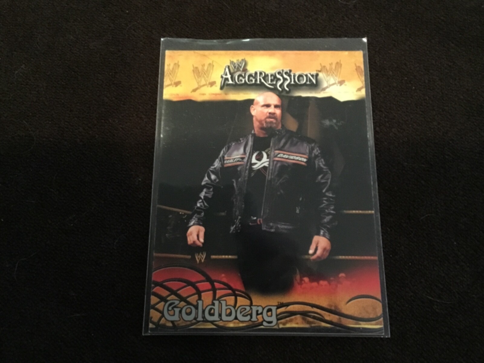 WWE 2003 Fleer Aggression Base Card 1 Goldberg