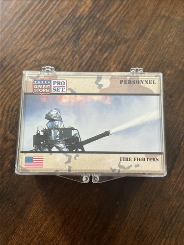 Desert Storm Pro Set 1-113. INCLUDING SADAM HUSSEIN - Picture 3 of 4