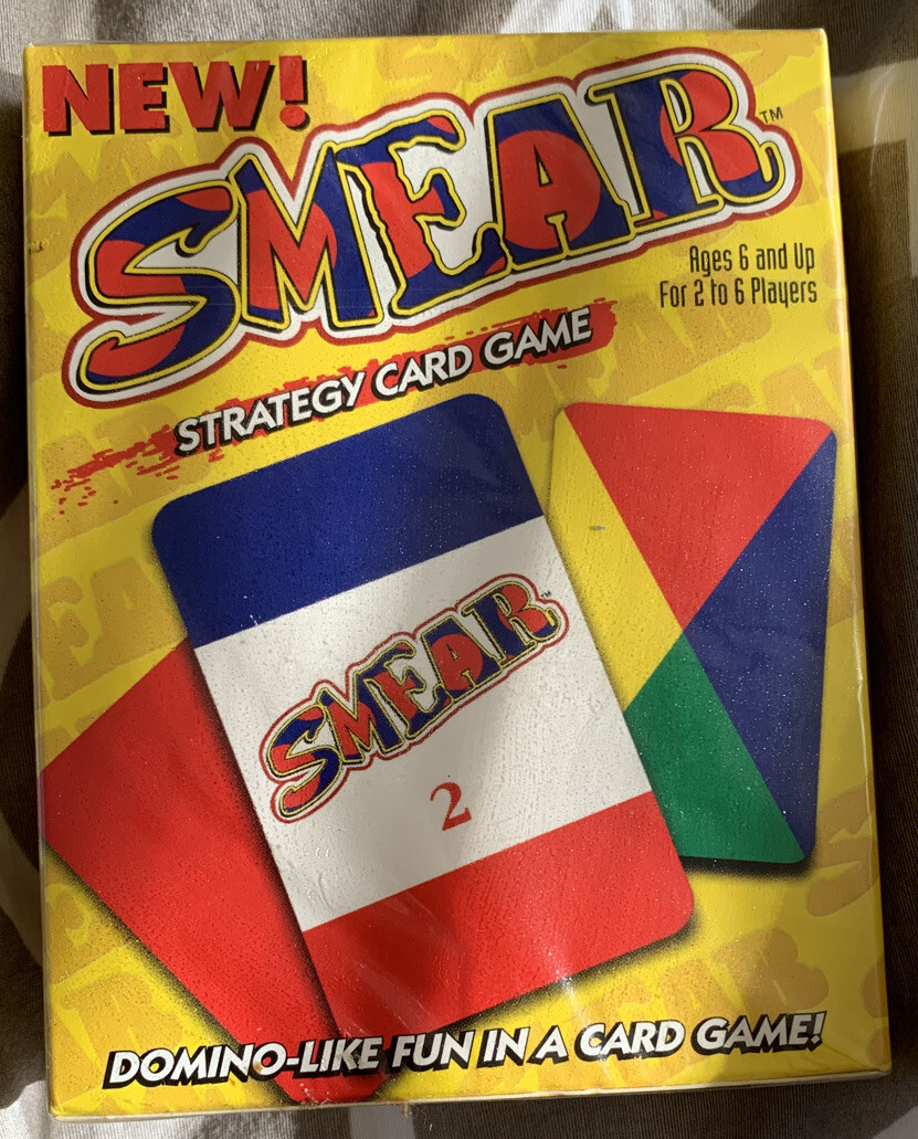 Smear New Sealed GameStar “Smear” Strategy Card Game | eBay