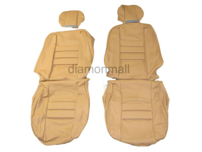 Fits Mercedes 380SEC 500SEC 560SEC W126 MB-Tex Seat Covers Replacement 1980-1991