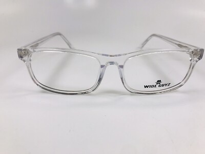 New Wide Guyz Crystal Clear UNTOUCHABLE Eyeglass 63mm for  display picture 1