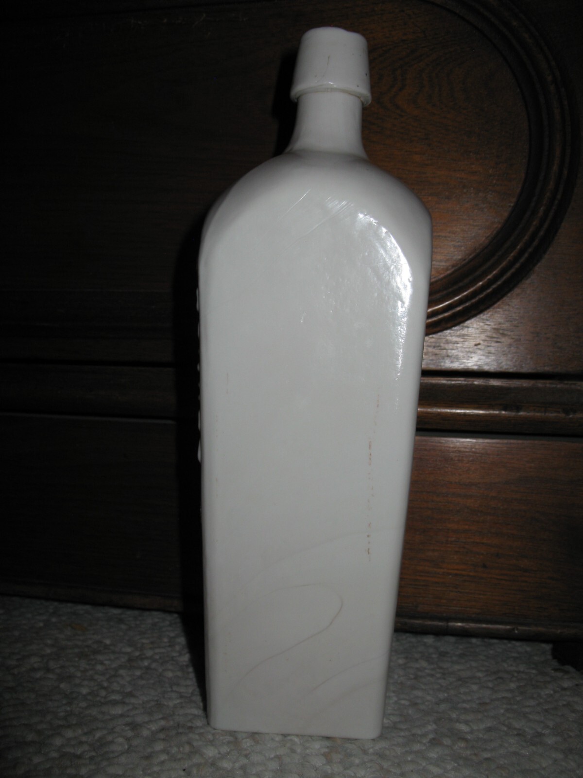 bitters bottle hamburg paris white antique milk glass eBay
