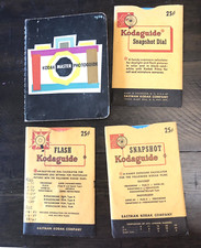 Vintage Kodak Kodaguide Flash Snapshot Dial Master Photoguide Calculators LOT 4
