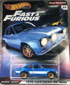hot wheels fast and furious ford escort