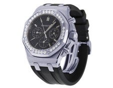 Audemars Piguet Royal Oak Offshore Chronograph 37MM Factory Diamond Watch 4