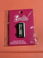 Loungefly Barbie Pin ORIGINAL Striped Bathing Suit Doll Box Hinged Pin 2023 NEW