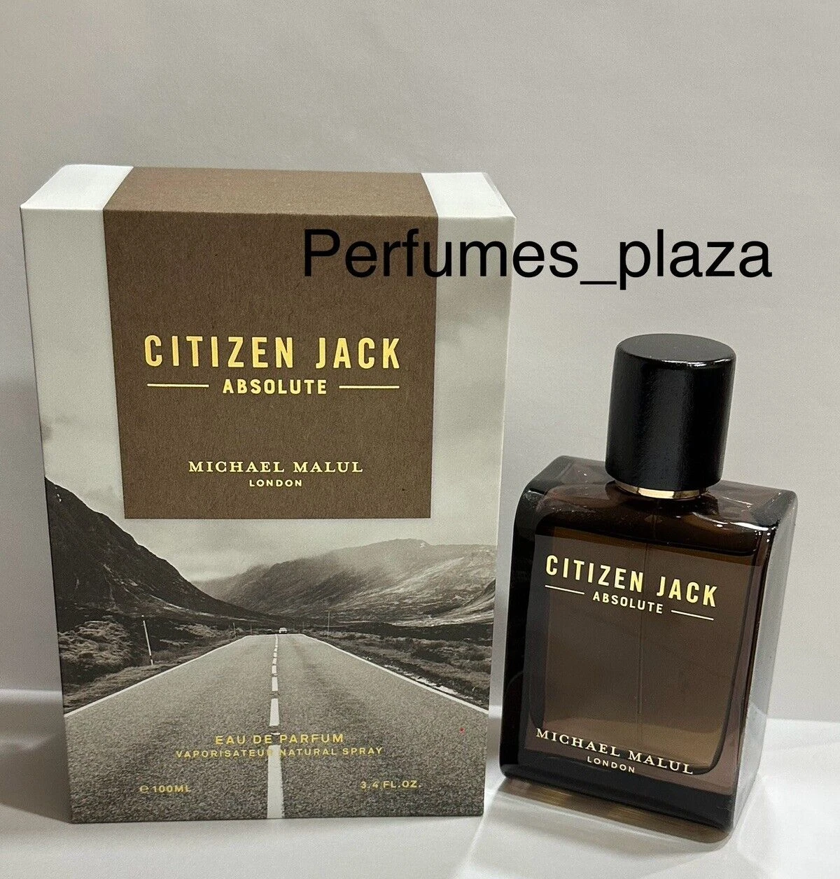 Citizen Jack Absolute by Michael Malul Eau De Parfum Spray 3.4 oz/100 Ml for Men