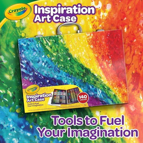 Crayola 04-2532 Inspiration Art Case 140 Pieces Great For Kids 5+ Brand New - Picture 3 of 5