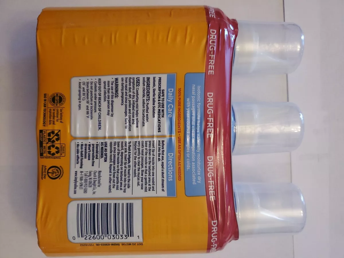 Arm and hammer saline spray discount