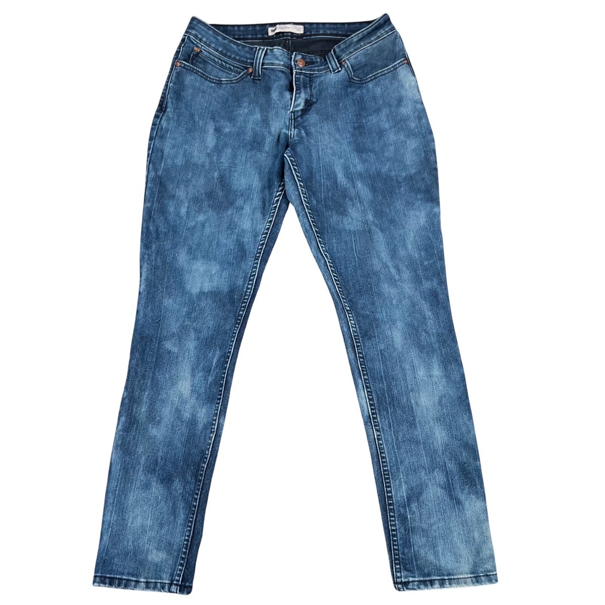 ree様 Levis Bold Curve Skinny Fit Jeans Womens 33x30 Blue Denim