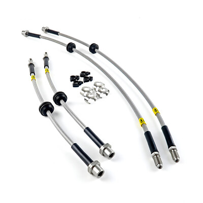 FULL KIT HEL Brake Lines Hoses For BMW 4 Series G22, G23, G26 All Variants.
