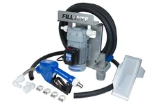 Fill-Rite DF120CAN520-RP 120V 8 GPM DEF Pump w/Tote Mount, Auto Nozzle, & RPV