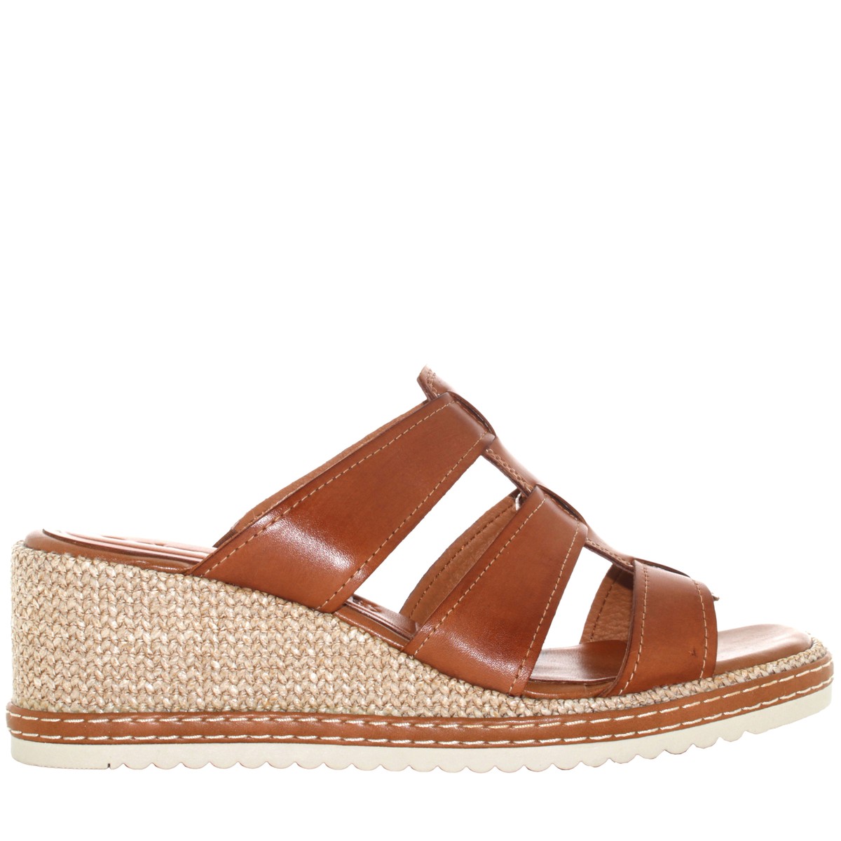 Tamaris Cognac Wedge Shoes Tamaris Women Sandals (TAM1-28214-42