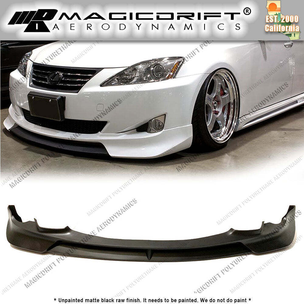 For 09 10 LEXUS IS250 IS350 JP F-SPORT Style Front Bumper Chin