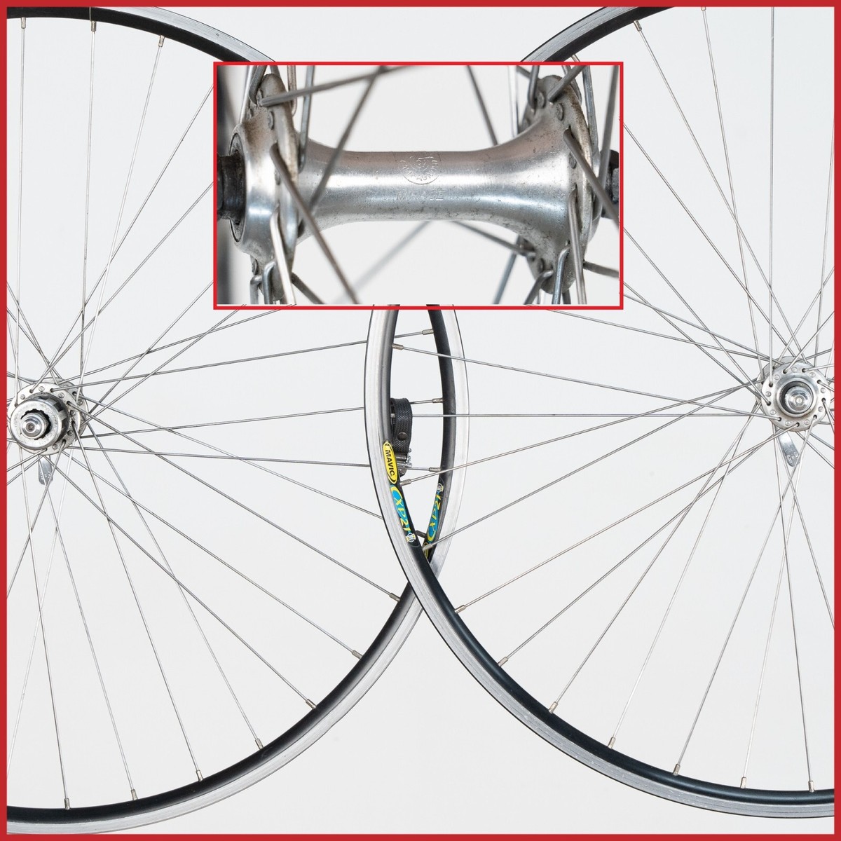 MAVIC マヴィック Challenger  ホイール campagnolo Mavic Challenger, mid 80's steel wheel. I tried myself, very