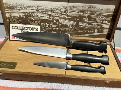 ★土日限定★大特価【zwilling他】高級調理器具 まとめ売り総額15万超え J.A. HENCKELS ZWILLING 3 PIECE KNIFE SET VINTAGE 250th Anniversary