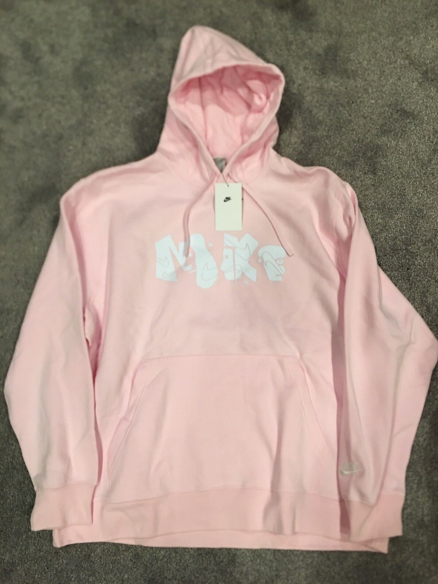 Nike Hoodie Pink Club Fleece Nike Sportswear Club Fleece Graphic