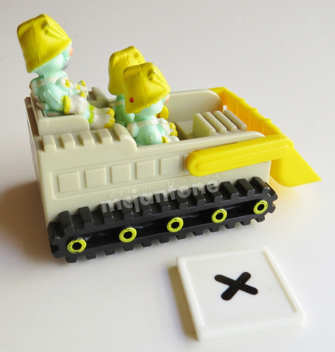 McDonald's 1987 TEST Market FRAGGLE ROCK Dozer DOOZER Cotterpin