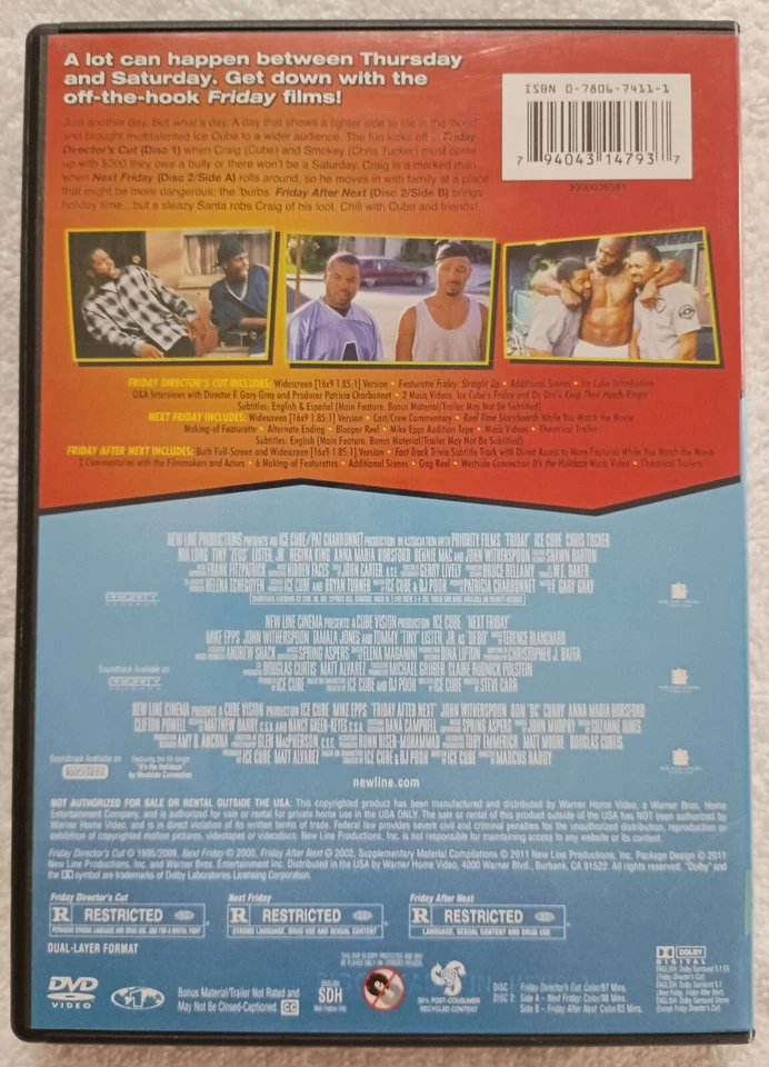 The Friday 3 Movie Collection "DVD" - Image 2 of 4