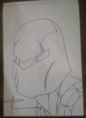 Comicsgate Jon Malin Godlike The Romulus Saga original Art Sketch signed 