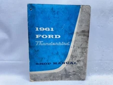 1961 Ford Thunderbird Original Factory Shop Manual