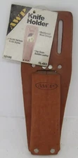 AWP Leather Open-ended Holder Utility Knives Pliers Belt Loop Leather