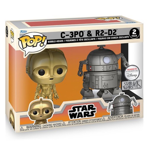 Funko POP! Paquete múltiple Star Wars: R2-D2 y C-3PO Concept Series + Protector - Imagen 2 de 2