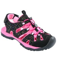 Norshside Burke SE Sport Sandals Black /Fuchsia Pink Girl's Size 11 Shoes NEW