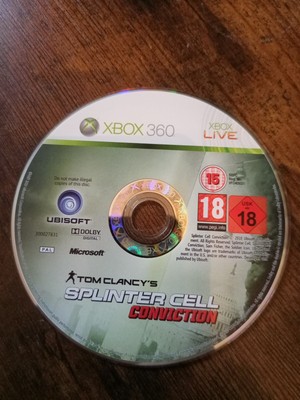 Tom Clancy's Splinter Cell: Conviction (Microsoft Xbox 360, 2010)