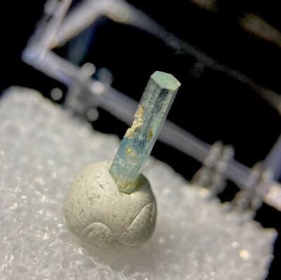 Terminated AQUAMARINE Beryl Mineral Crystal Gem - Erongo Mountains, NAMIBIA