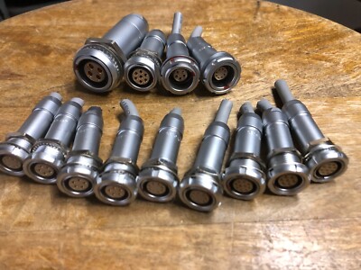 Job lot connectors LEMO - used/salvaged / mixed