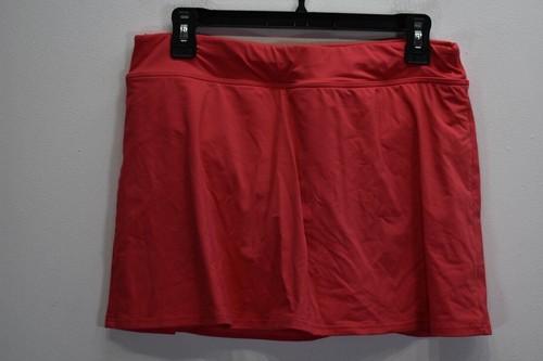 Lands End Girls Red White Stripe Camisole Top Mini Skirt 2 Piece Swimsuit 10 - Picture 7 of 10