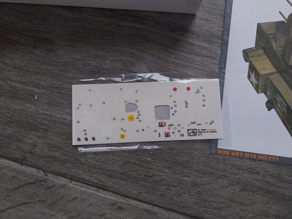 AFV Club AFV35203 135 M16 Multiple Gun Motor Carriage Military Model