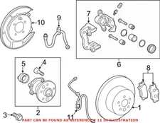 Genuine OEM Rear Right ABS Wheel Speed Sensor Wiring Harness For Toyota