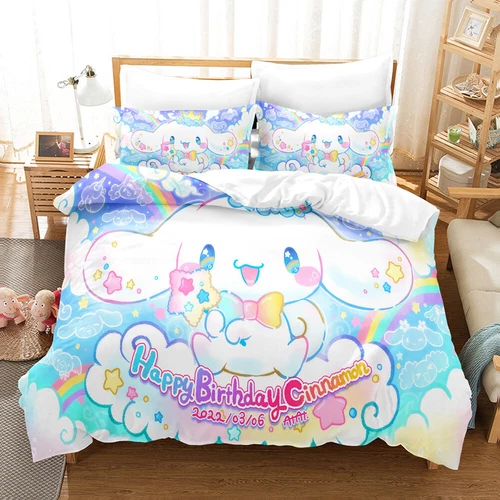 Cinnamoroll Series Duvet/Quilt/Doona Cover Single/Double/Queen Size Bedding Set - Bild 20 von 49