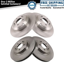 Front & Rear Brake Rotors Set Fits 19-23 Genesis G70 18-21 Kia Stinger