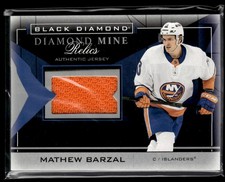 2021-22 Black Diamond Mine Relics Mathew Barzal #DMR-MB