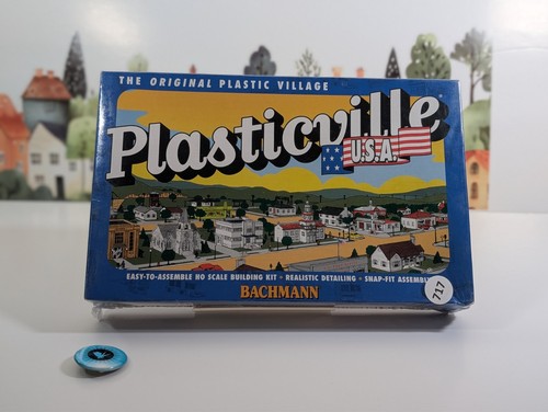 Bachmann HO Motel +Swimming Pool Plasticville USA. 45214 P-4 | Zustand: New