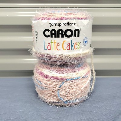 Caron Latte Cakes Rose Scented 22038 Discontinued Yarn + Bonus Partial Cake 
