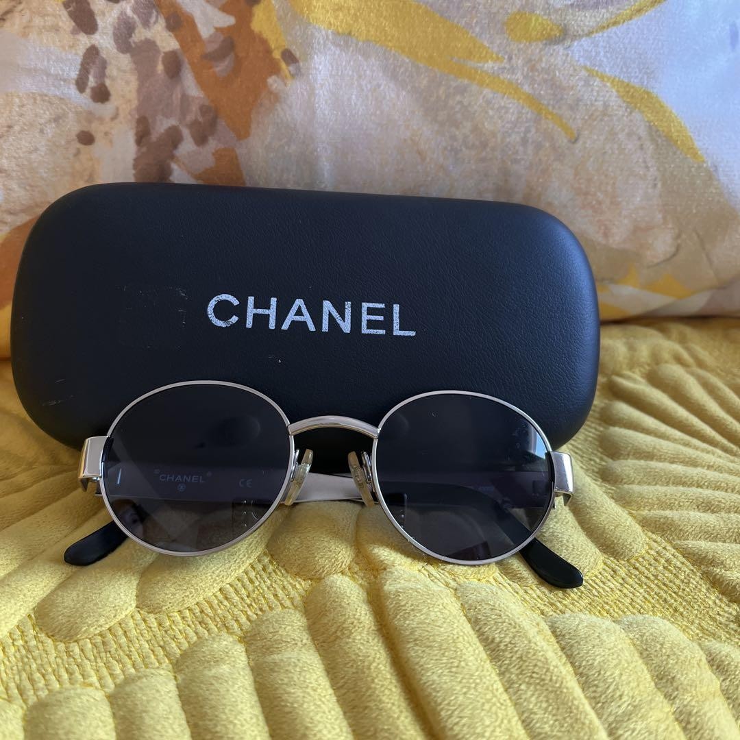CHANEL blue lens sunglasses for women luxury designer eyewear